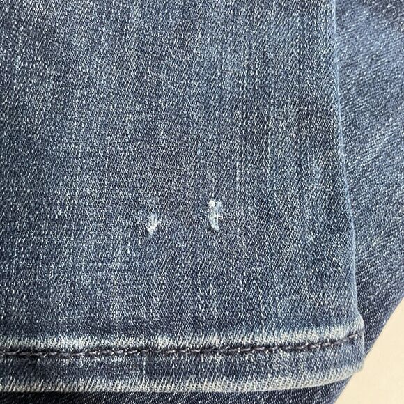 7 For All Mankind HIGHWAIST SLIM KICK Jeans Women’s 27 Medium Wash Stretch Denim - Picture 7 of 11